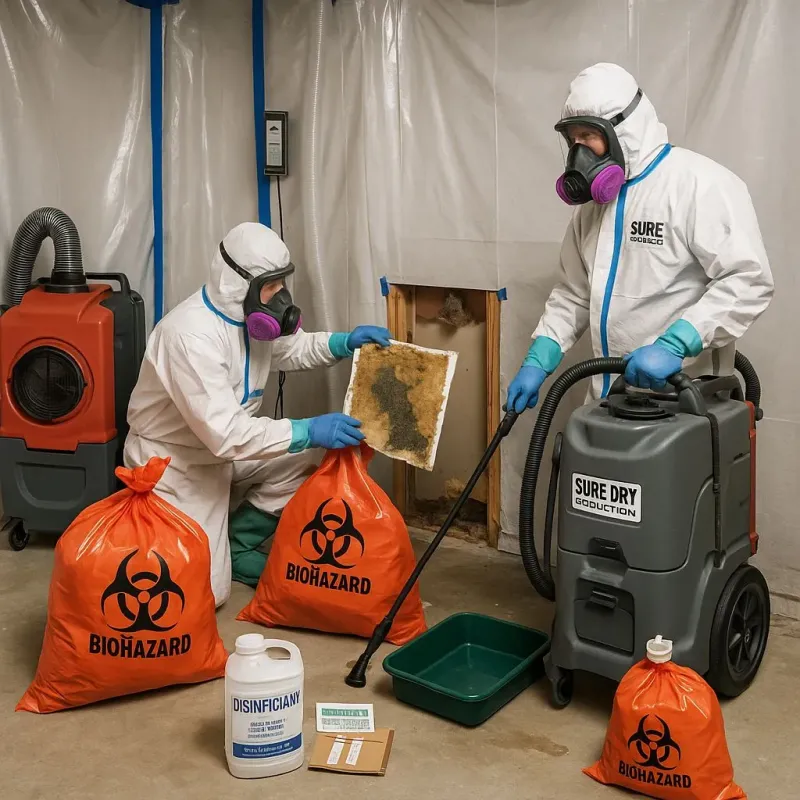 Contaminated Water Handling Protocols process in Hastings, PA