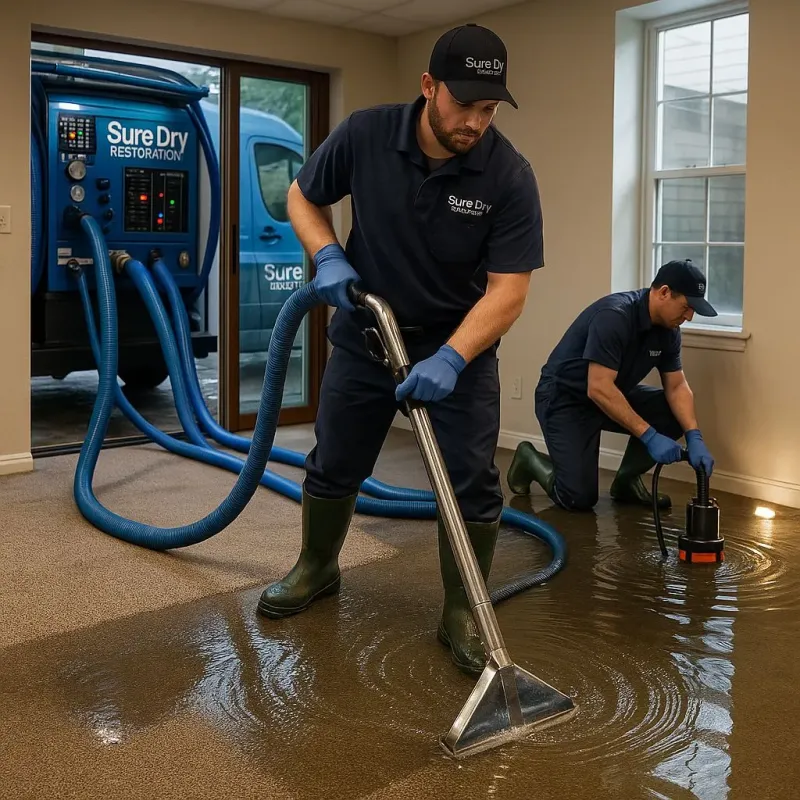 Water Extraction and Removal process in Hastings, PA